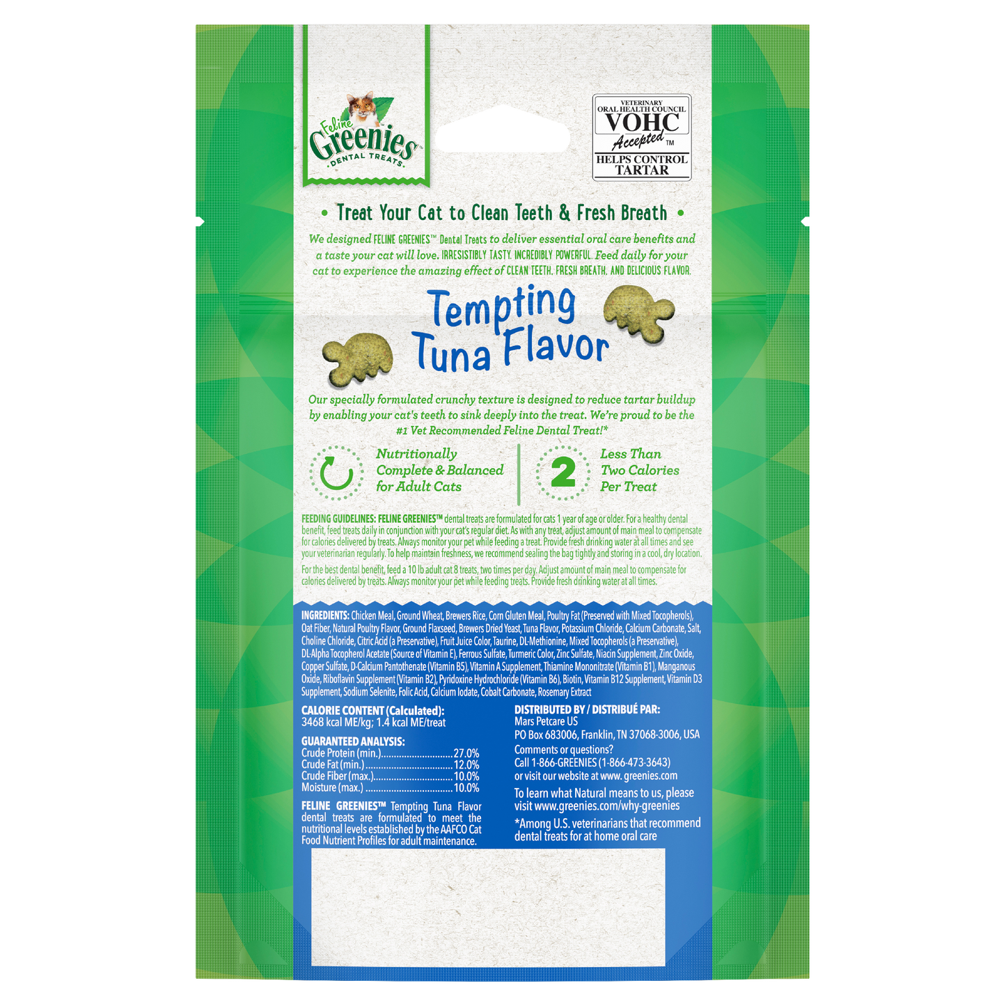 Greenies Treat 60g - Tempting Tuna