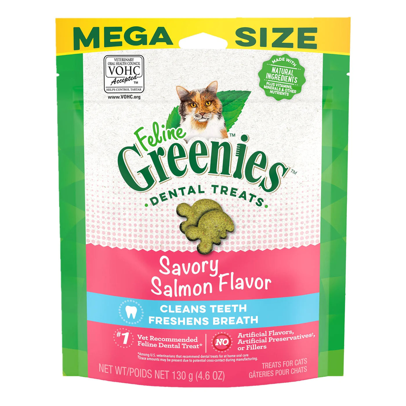 Greenies Treat 130g - Savoury Salmon