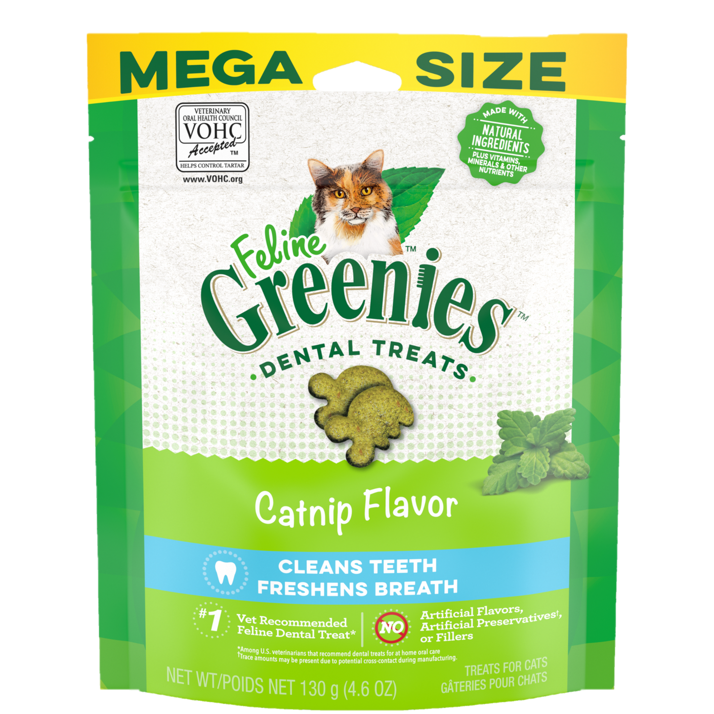 Greenies Treat 130g - Catnip