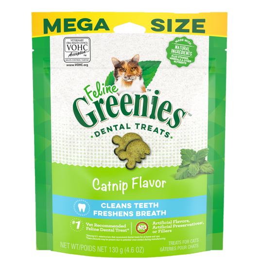 Greenies Treat 130g - Catnip