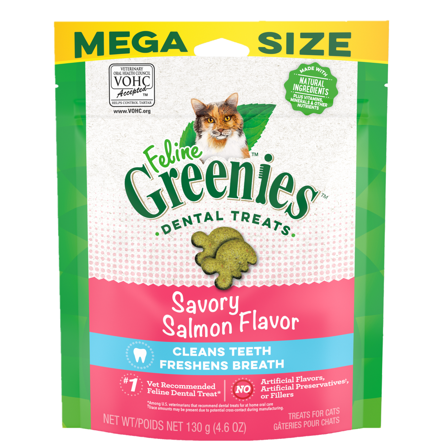 Greenies Treat 130g - Savoury Salmon