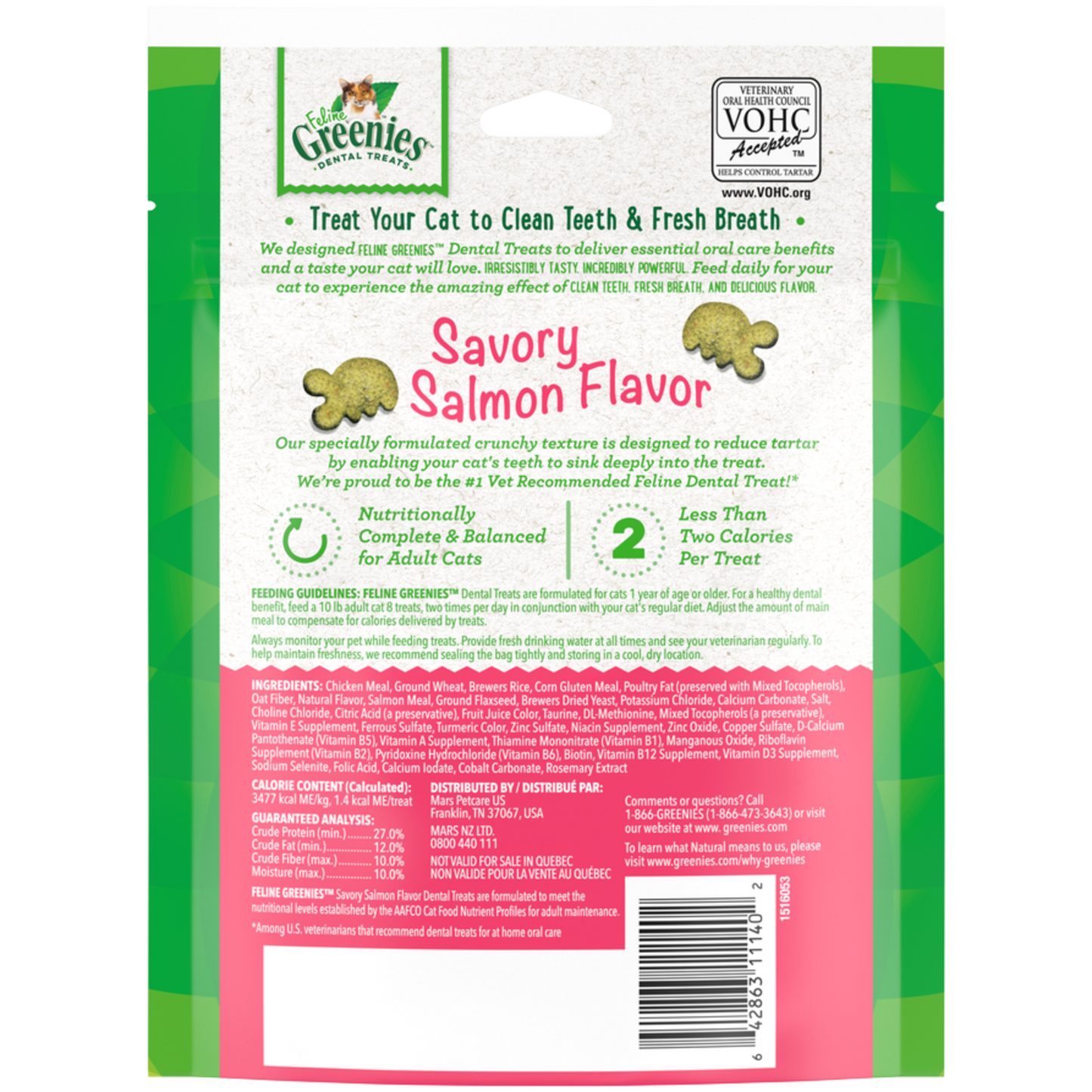 Greenies Treat 130g - Savoury Salmon