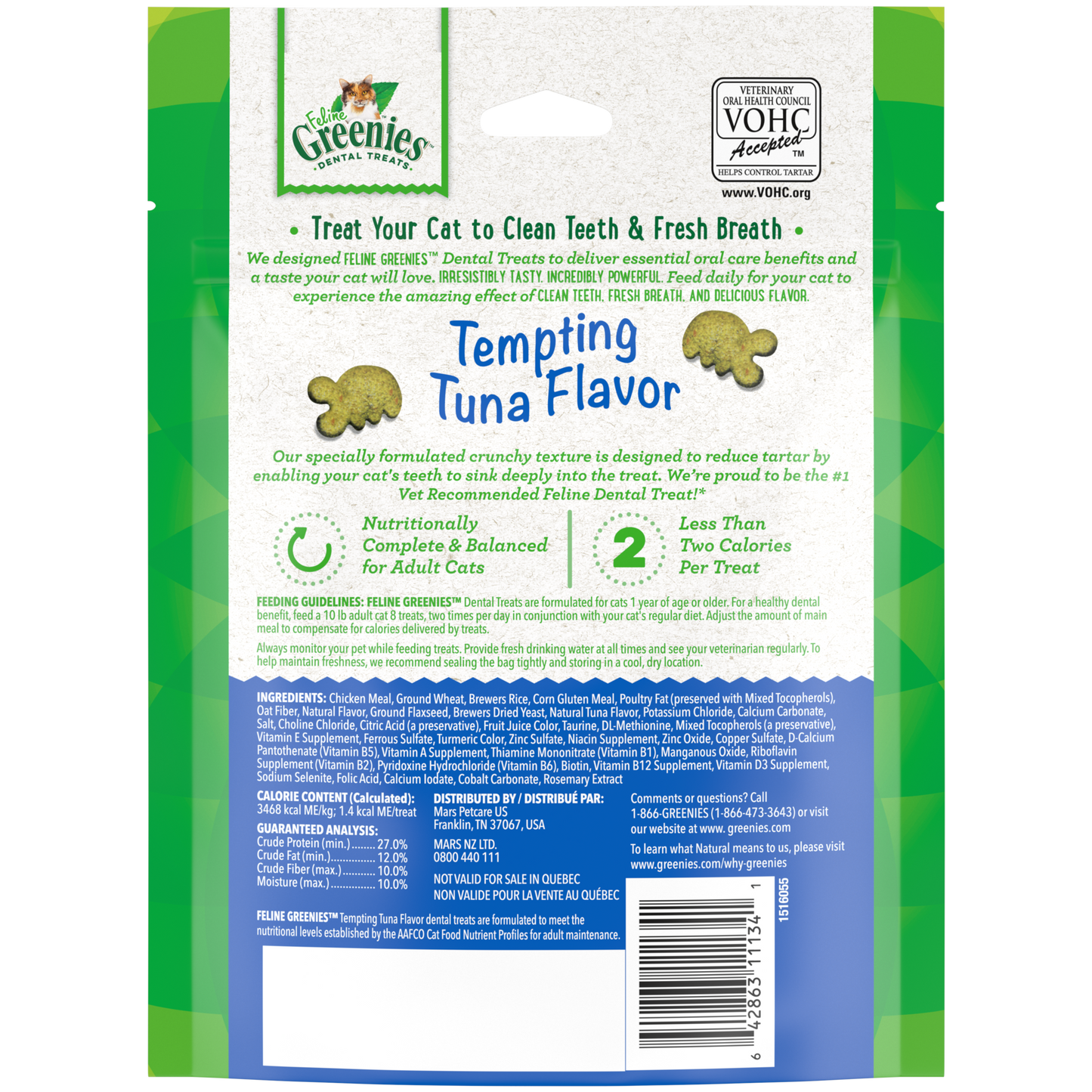 Greenies Treat 130g - Tempting Tuna