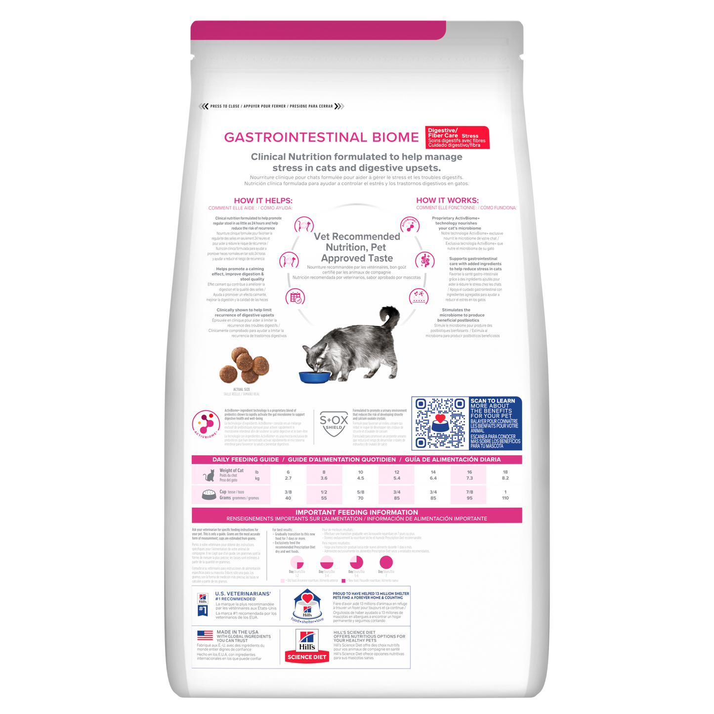 Hills Prescription Diet Gastrointestinal Biome 1.81kg
