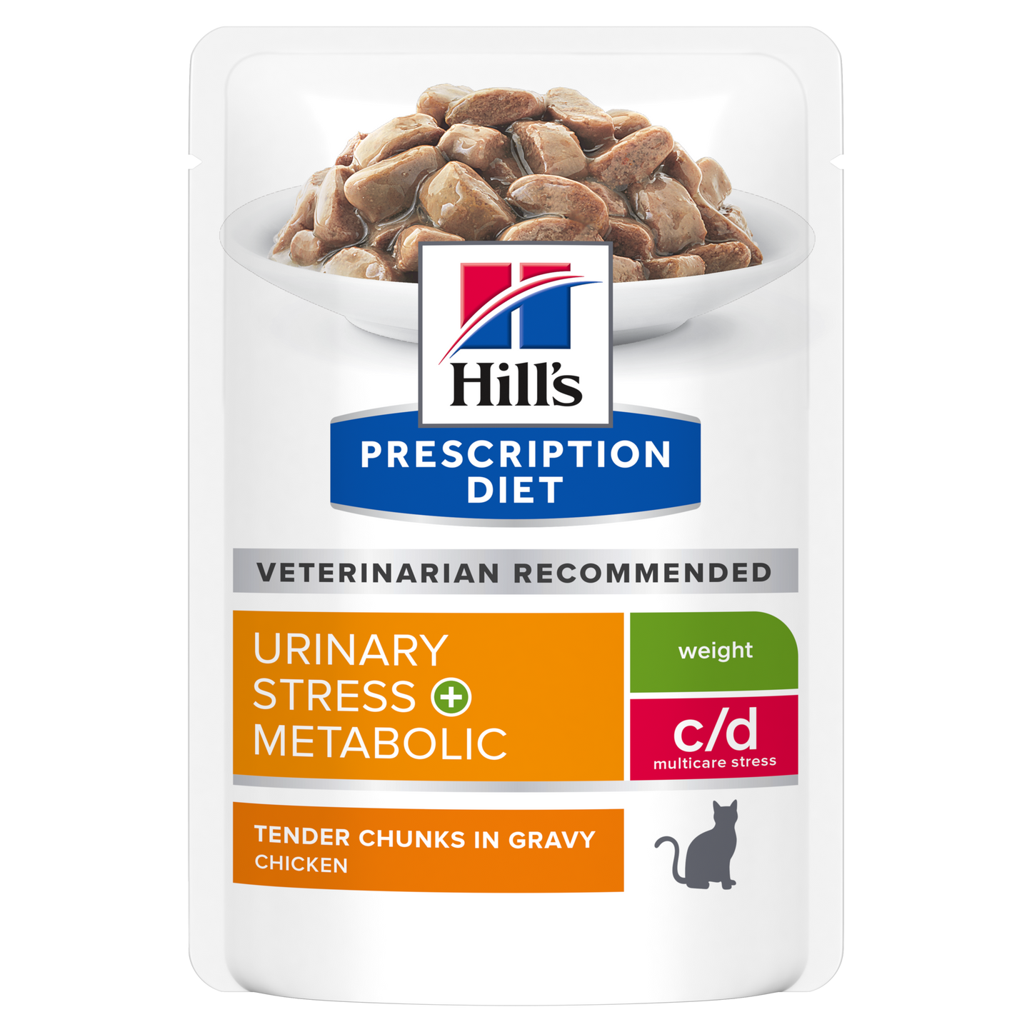 Hills Prescription Diet c/d Metabolic Urinary Stress 85g Pouch