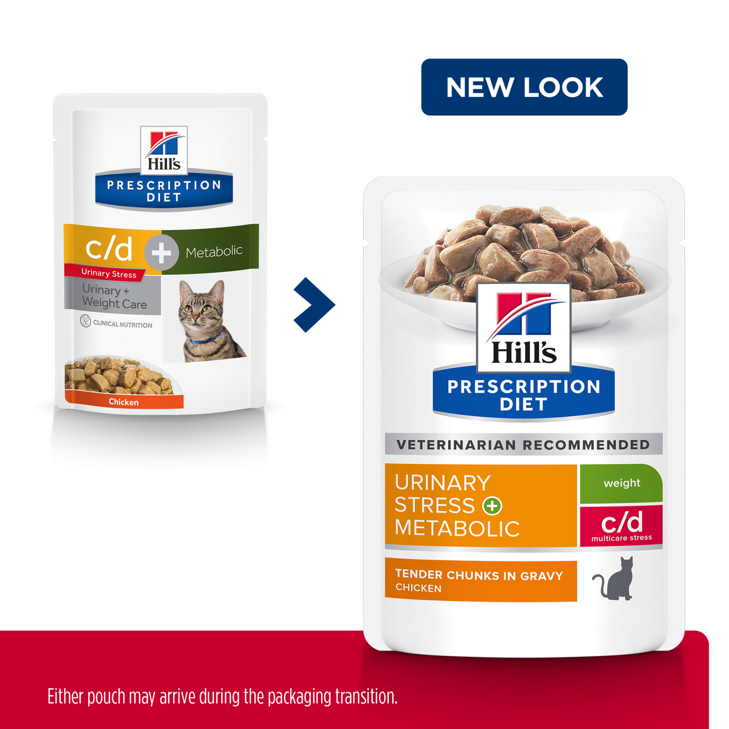 Hills Prescription Diet c/d Metabolic Urinary Stress 85g Pouch