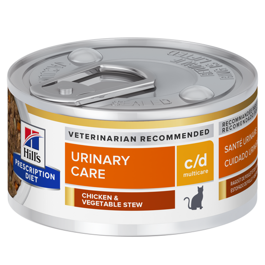 Hills Prescription Diet c/d Chicken Stew 82g Tin