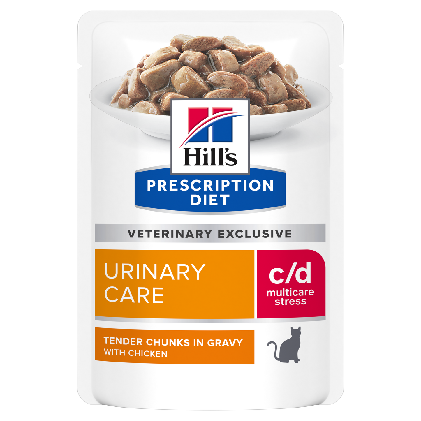 Hills Prescription Diet c/d Urinary Care Stress Chicken 85g Pouch