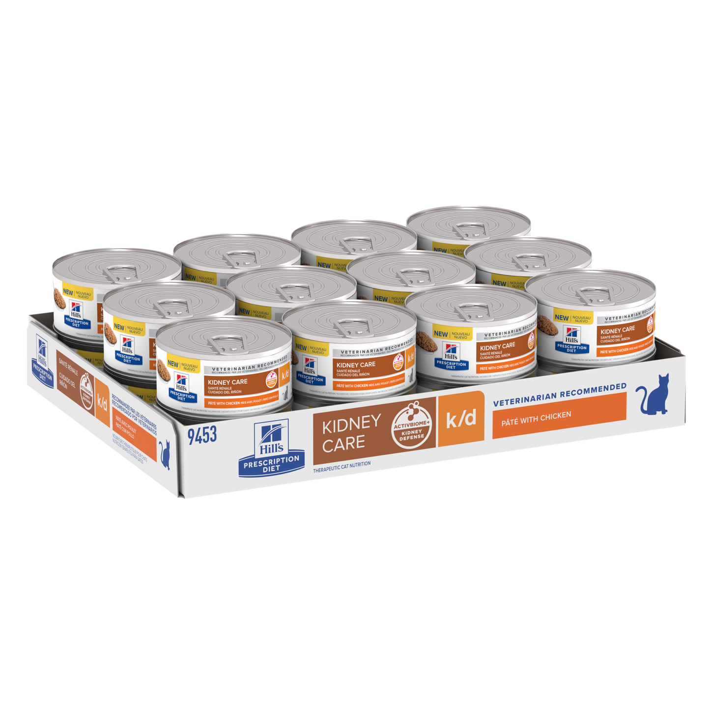 Tray Hills Prescription k/d Chicken 156g Tin x 24