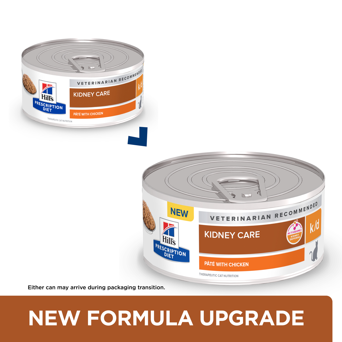 Tray Hills Prescription k/d Chicken 156g Tin x 24