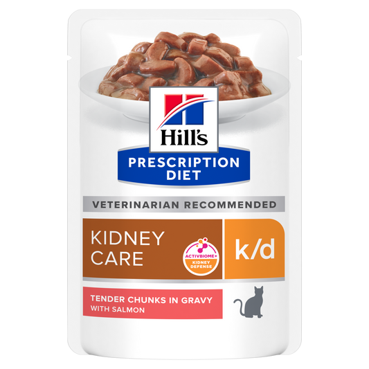 Box Hills Prescription k/d Salmon 85g Pouches x 12