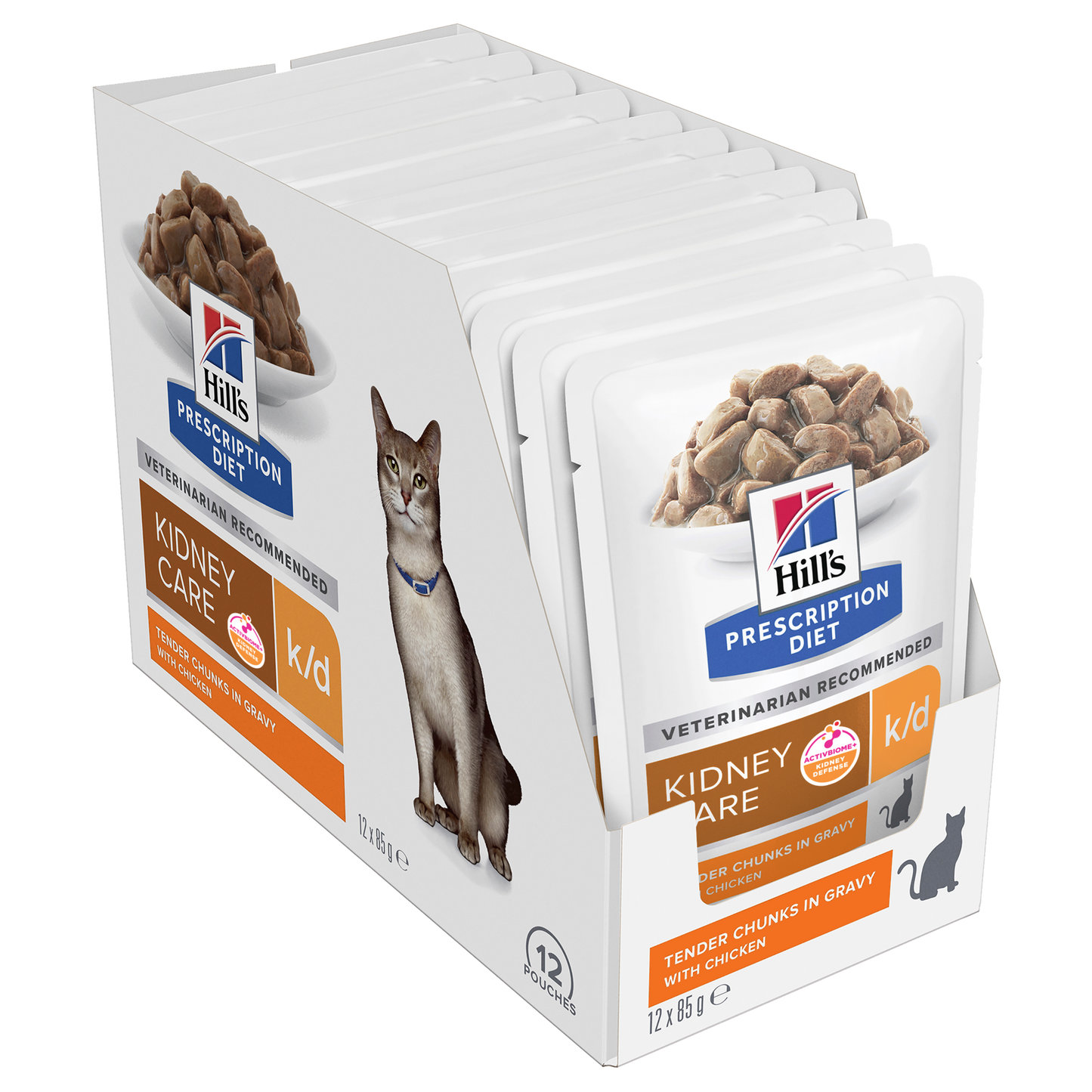 Box Hills Prescription k/d Chicken 85g Pouches x 12