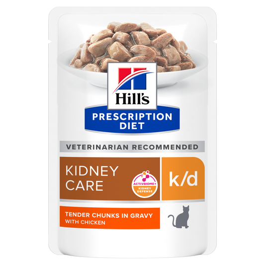 Box Hills Prescription k/d Chicken 85g Pouches x 12