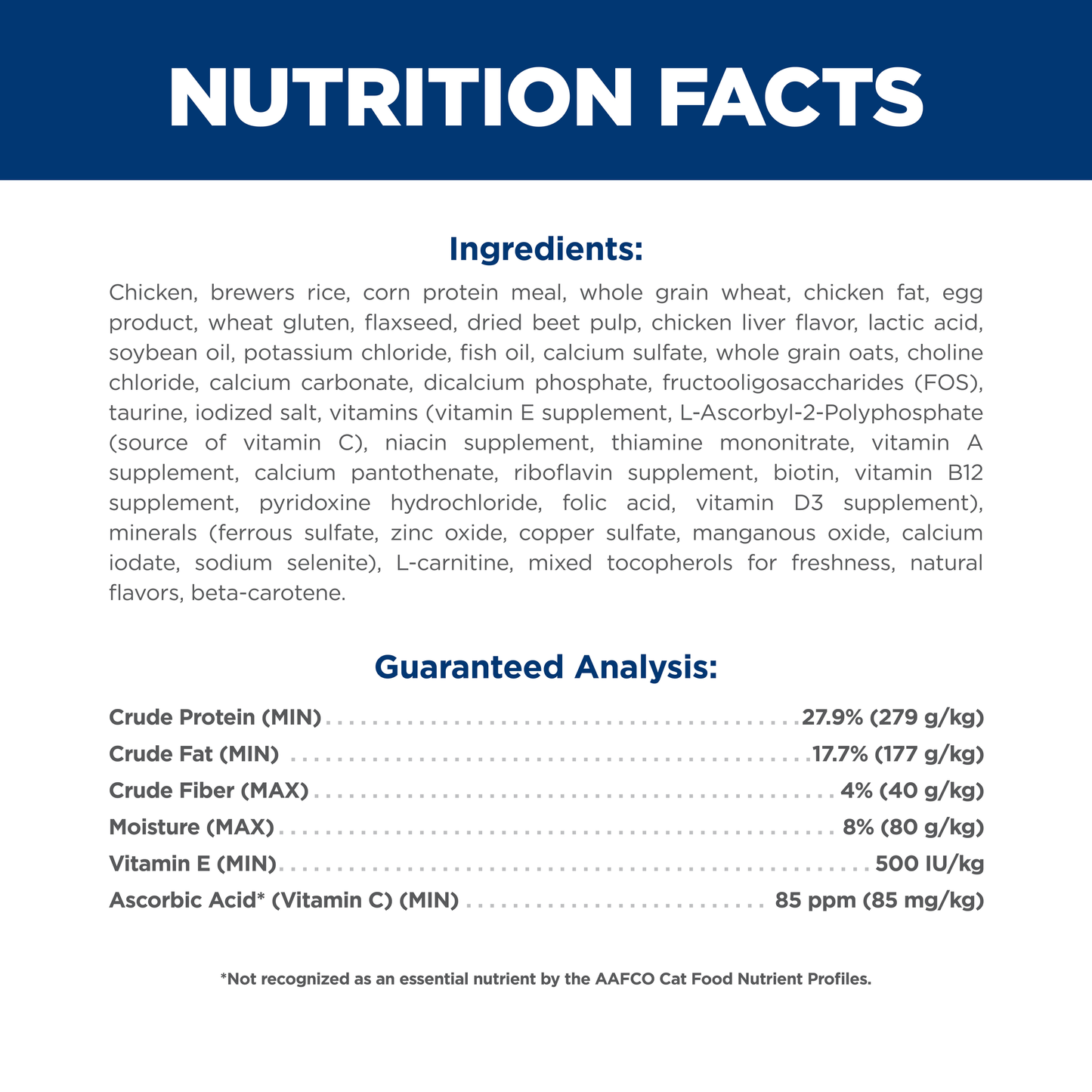 Hills Science Diet Senior Adult 11+ 1.58kg