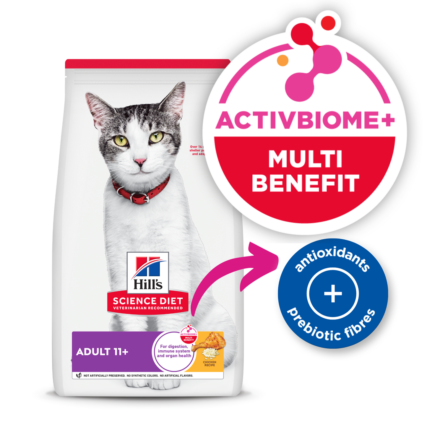 Hills Science Diet Senior Adult 11+ 1.58kg
