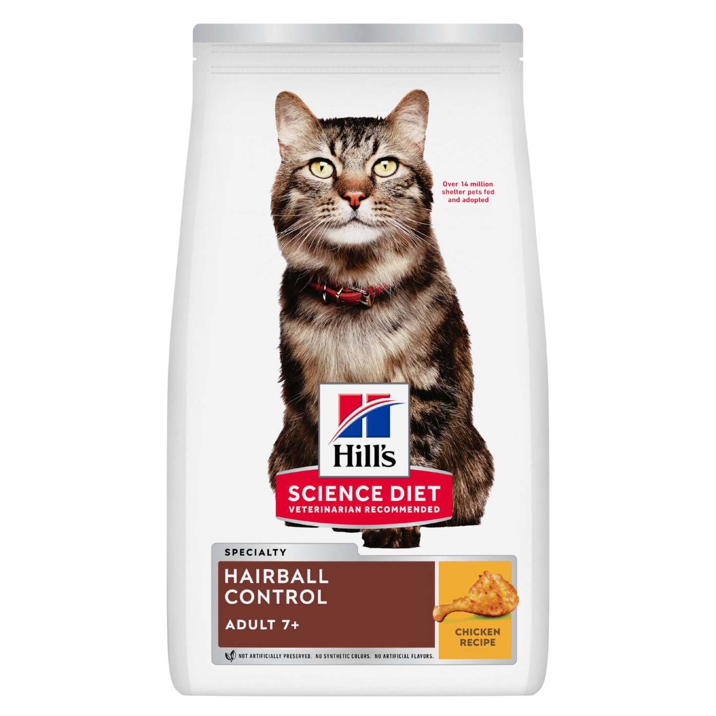 Hills Science Diet Senior Adult 7+ Hairball Control 2kg
