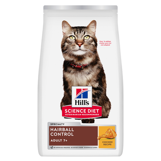 Hills Science Diet Senior Adult 7+ Hairball Control 2kg