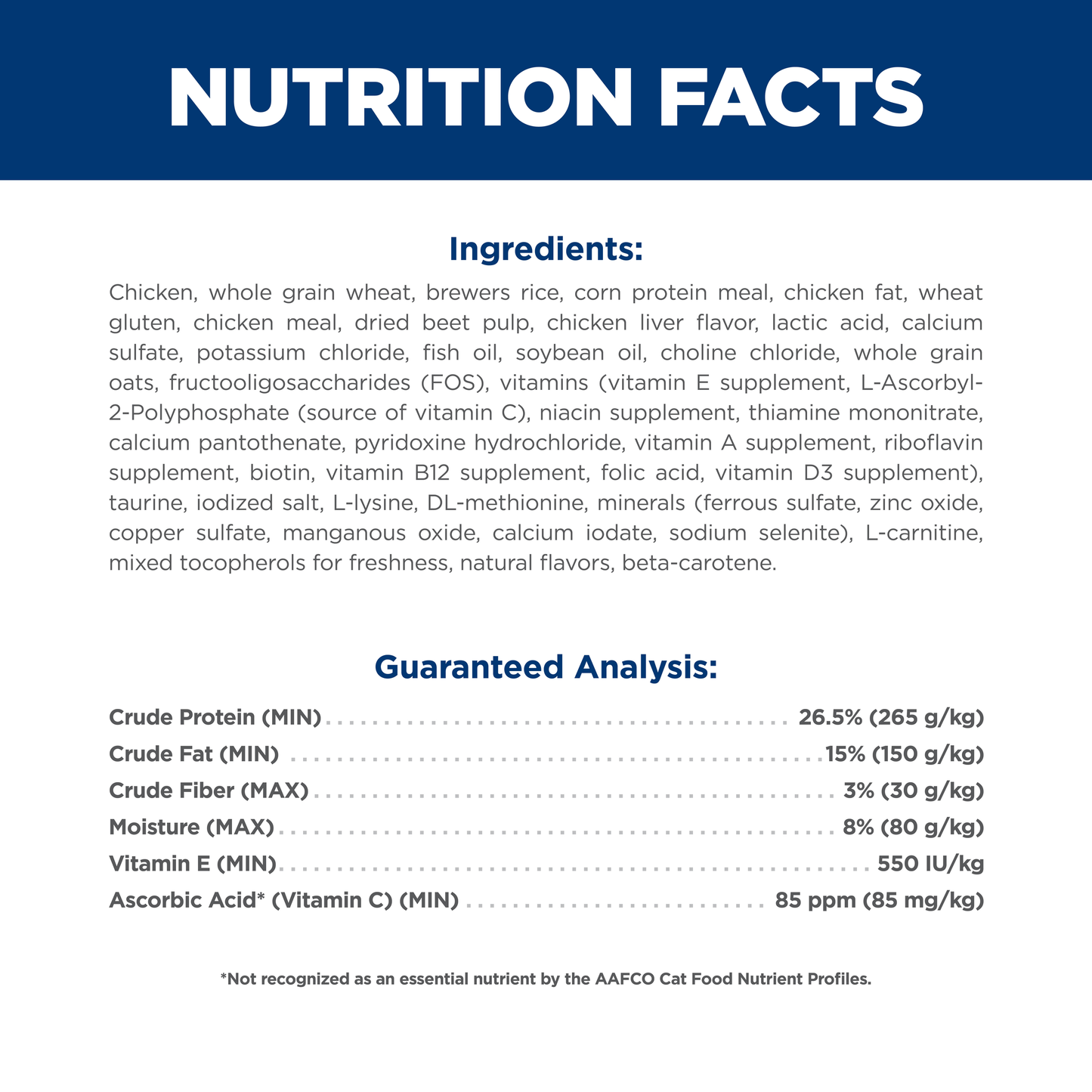 Hills Science Diet Senior Adult 7+ 1.5kg