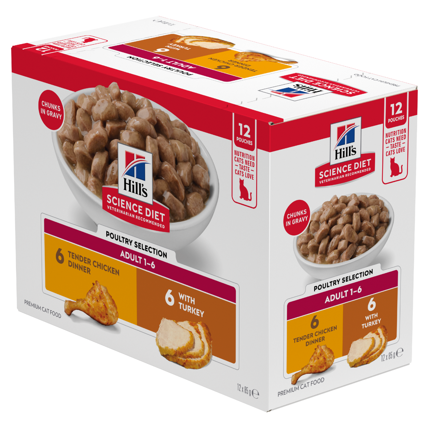 Box Hills Adult Variety Pack ( Chicken & Turkey )