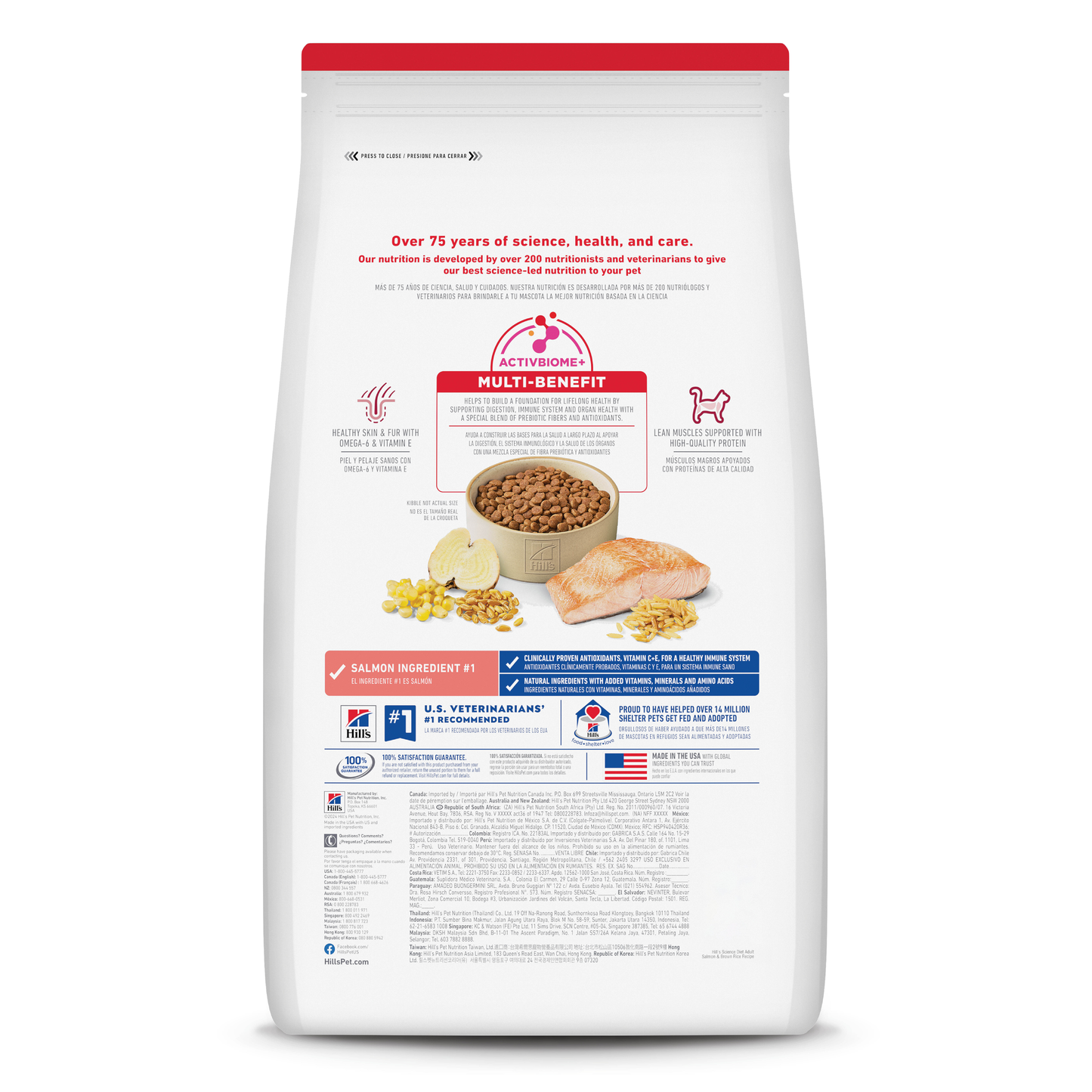 Hills Science Diet Adult Feline Salmon 2.94kg