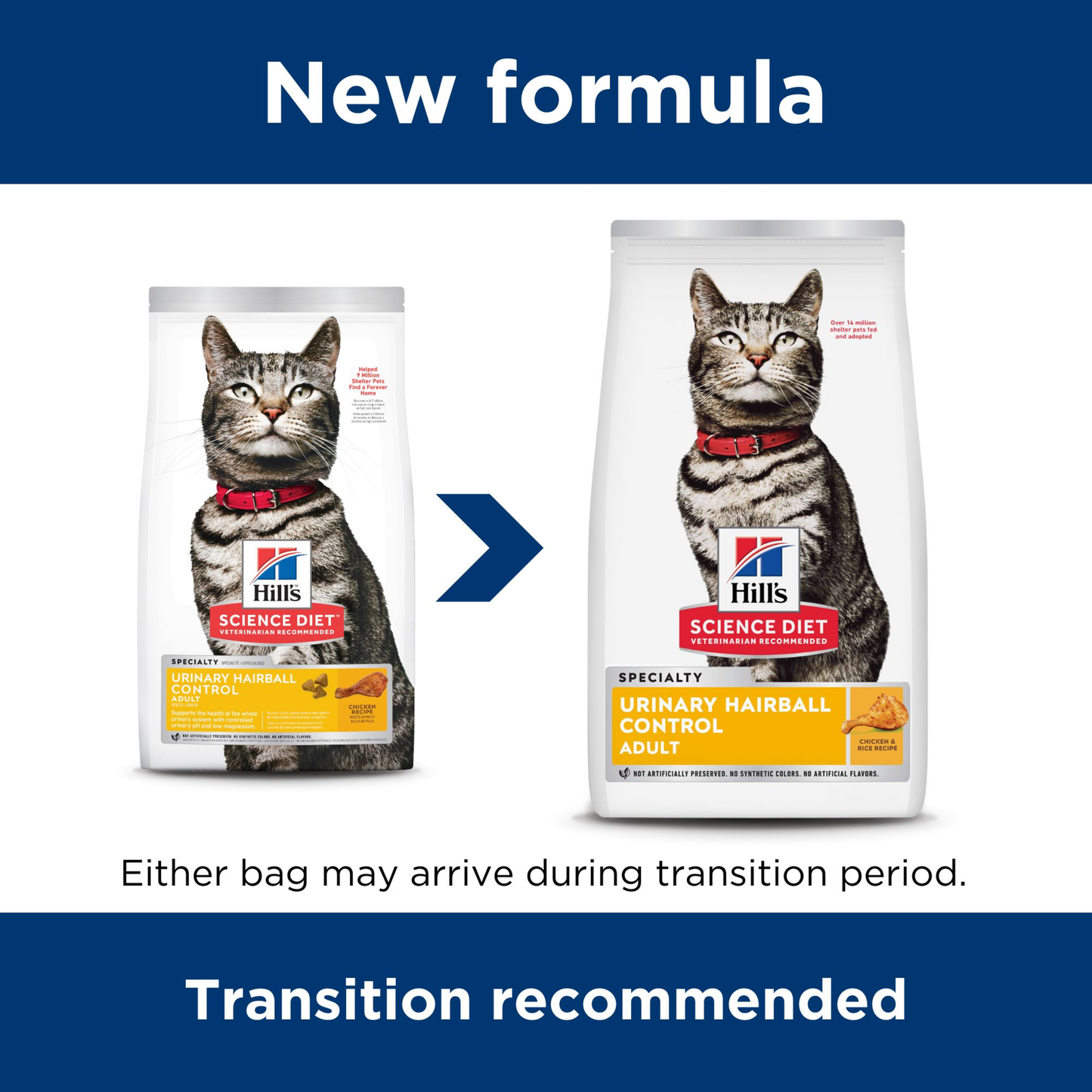 Hills Science Diet Adult Urinary Hairball Control 1.58kg