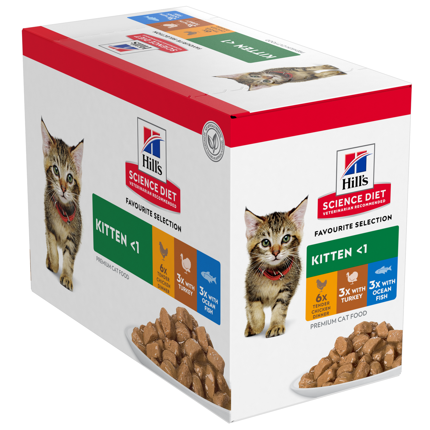 Box Hills Kitten Variety Pack 85g Pouches x 12