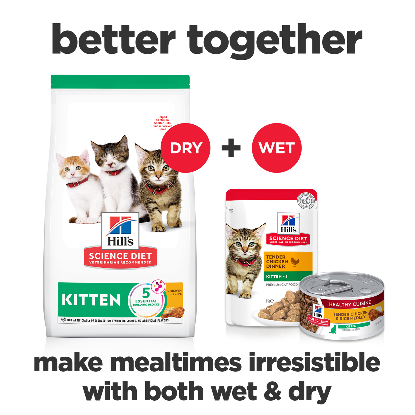 Box Hills Kitten Variety Pack 85g Pouches x 12