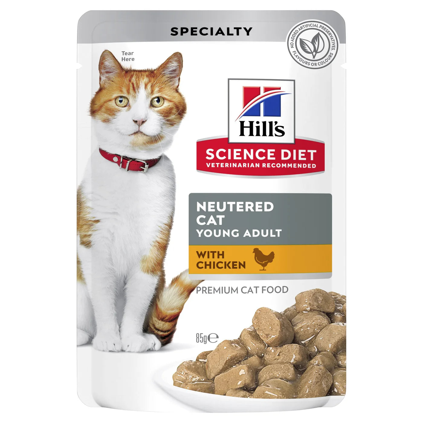 Box Hills Young Adult Neutered Chicken 85g Pouches x 12 – Cat Haven