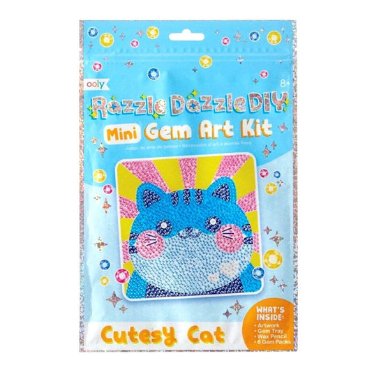 Ooly Razzle Dazzle Mini DIY Gem Art Kit- Cutesy