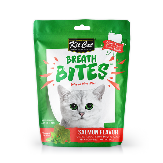 Kitcat Breath Bites 50g - Salmon