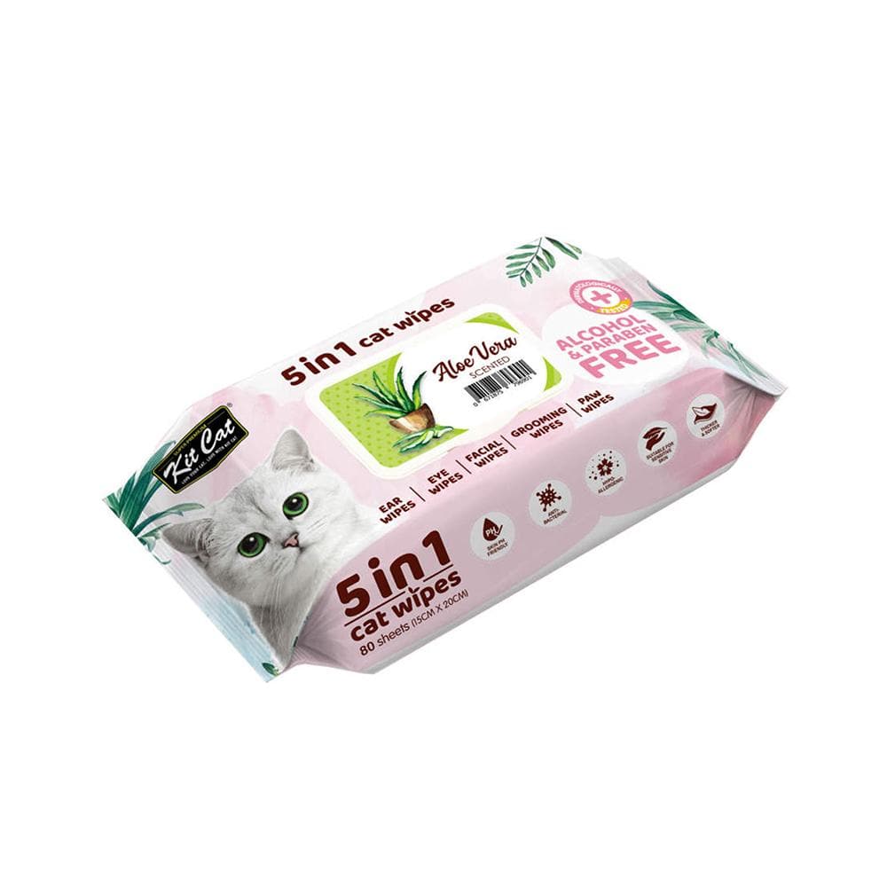 Kitkat Cat Wipes - Aloe Vera