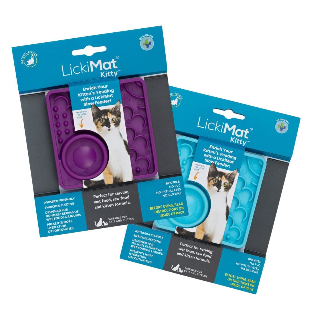 Lickimat for Kittens - Purple