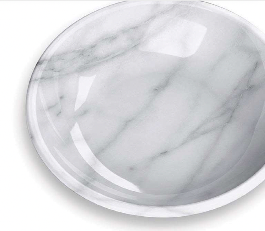 Bowl Saucer Cattitude Carrara Marble