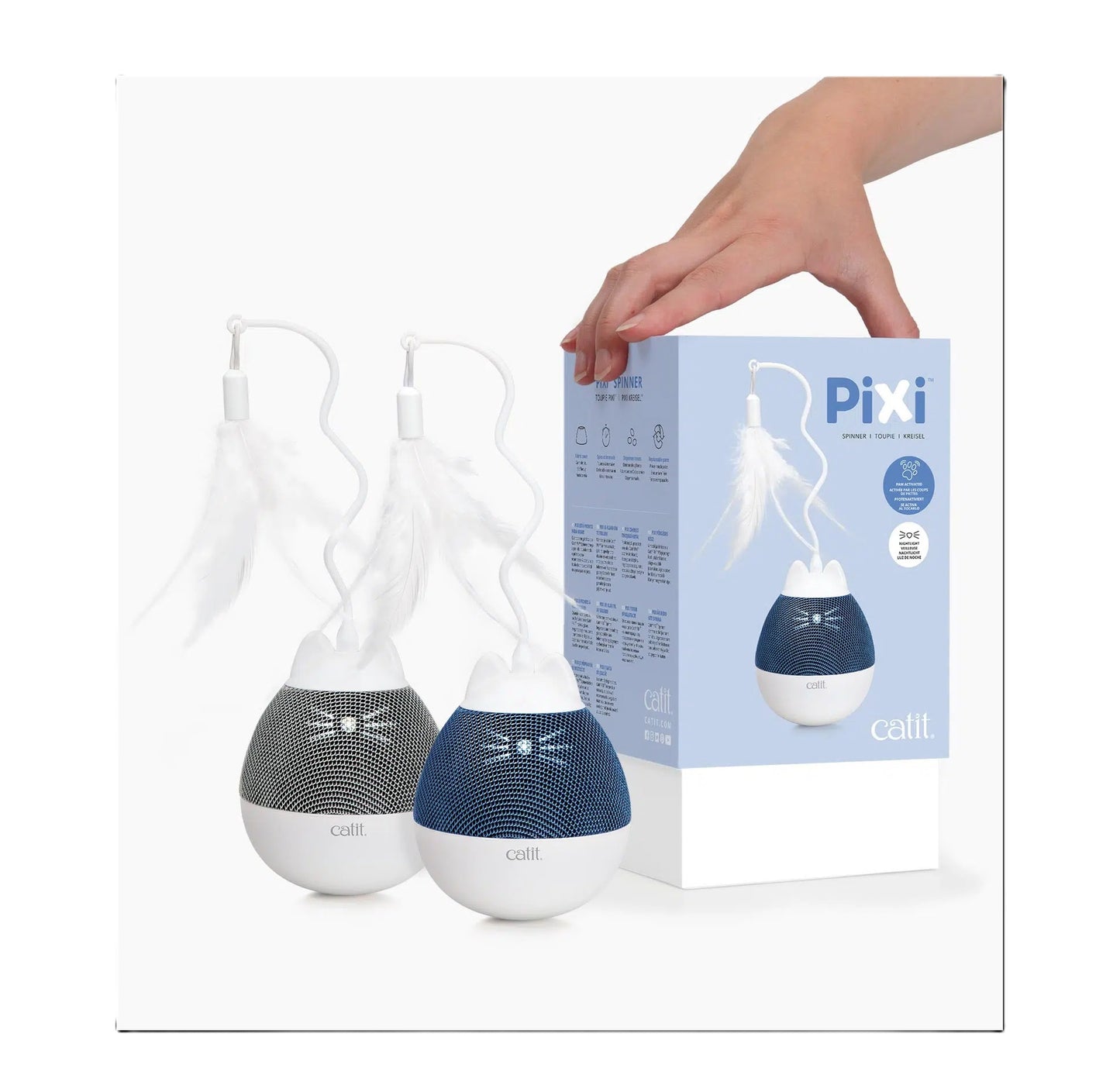 Catit Pixi Spinner Blue
