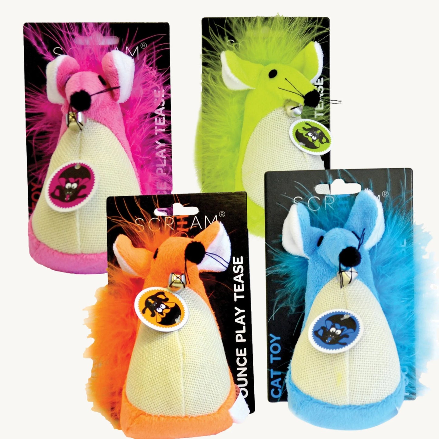 Scream Fatty Mouse Toy