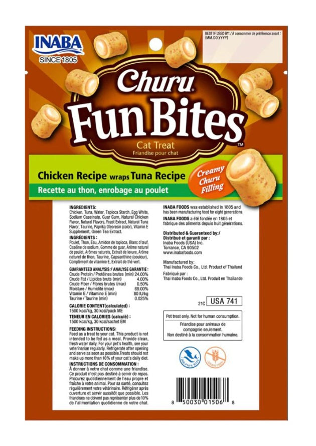 Inaba Churu Fun Bites Chicken & Tuna