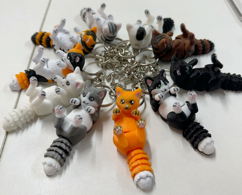 Cat Key Ring Starfall - Assorted Colours