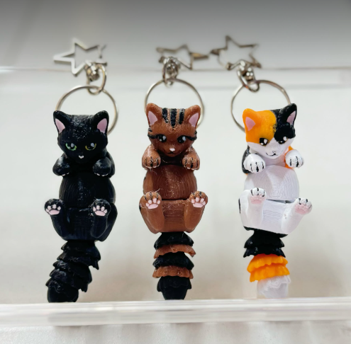 Cat Key Ring Starfall - Assorted Colours