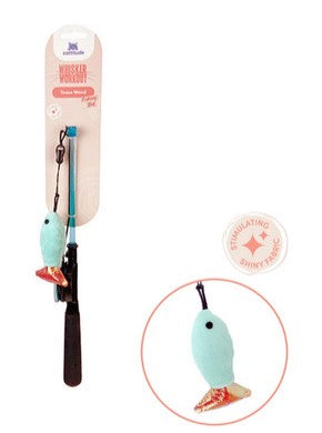 Cattitude Fishing Rod Teaser Wand