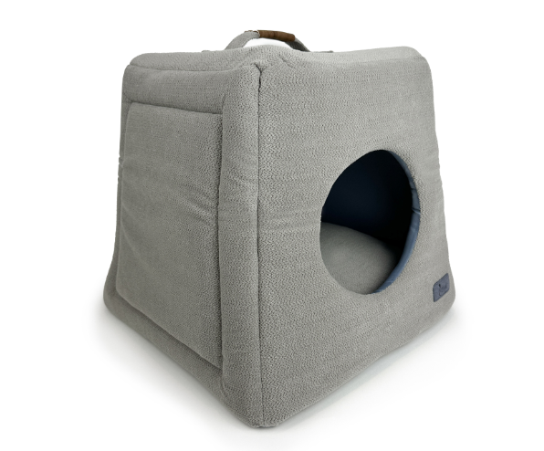 Cattitude Cat Igloo Ecru