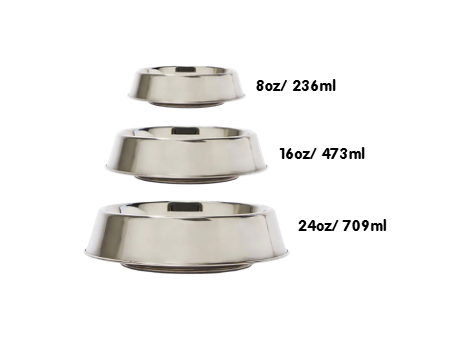 Bowl Stainless Steel Ant Free 16oz