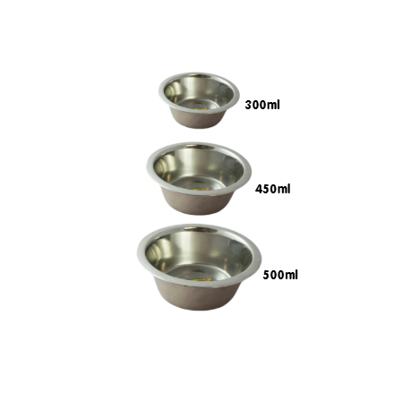 Bowl Stainless Steel 400ml 1 Pint
