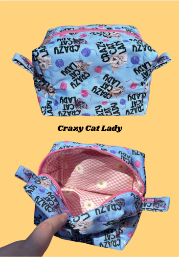 Sew Much Whimsy Makeup Bag