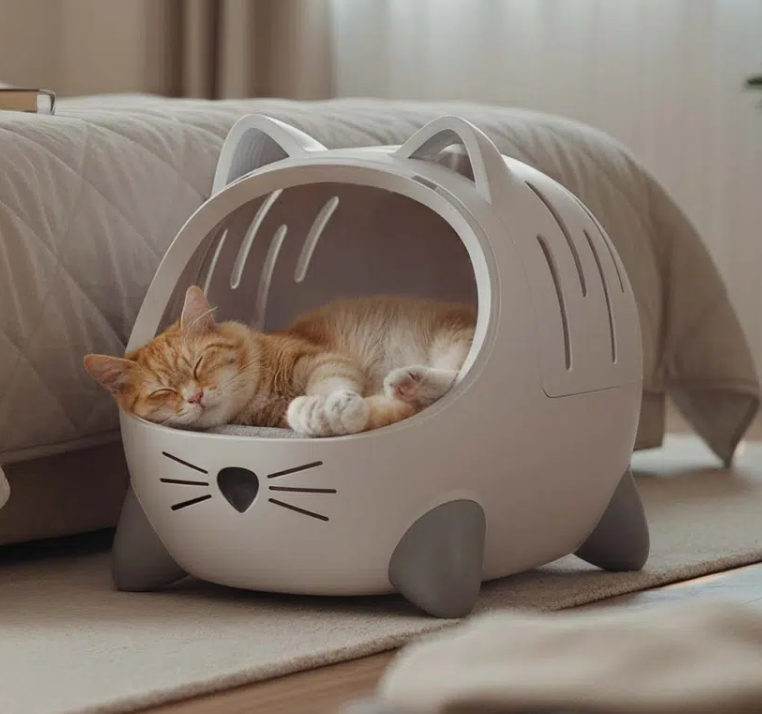 Pixi Mio Personal Cat Carrier/Bed with Cushion