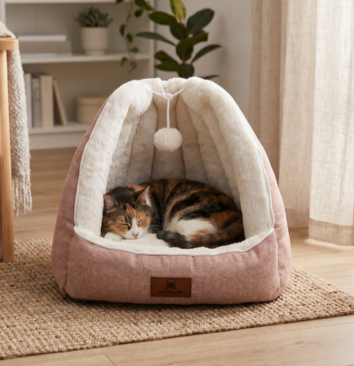Cattitude Cat Lyon Igloo Pink 466.185