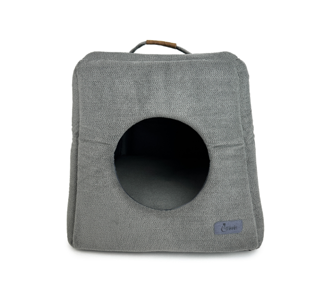 Bed Cattitude 2 In 1 Ecru Igloo Dark Grey 466.168