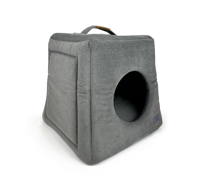 Bed Cattitude 2 In 1 Ecru Igloo Dark Grey 466.168