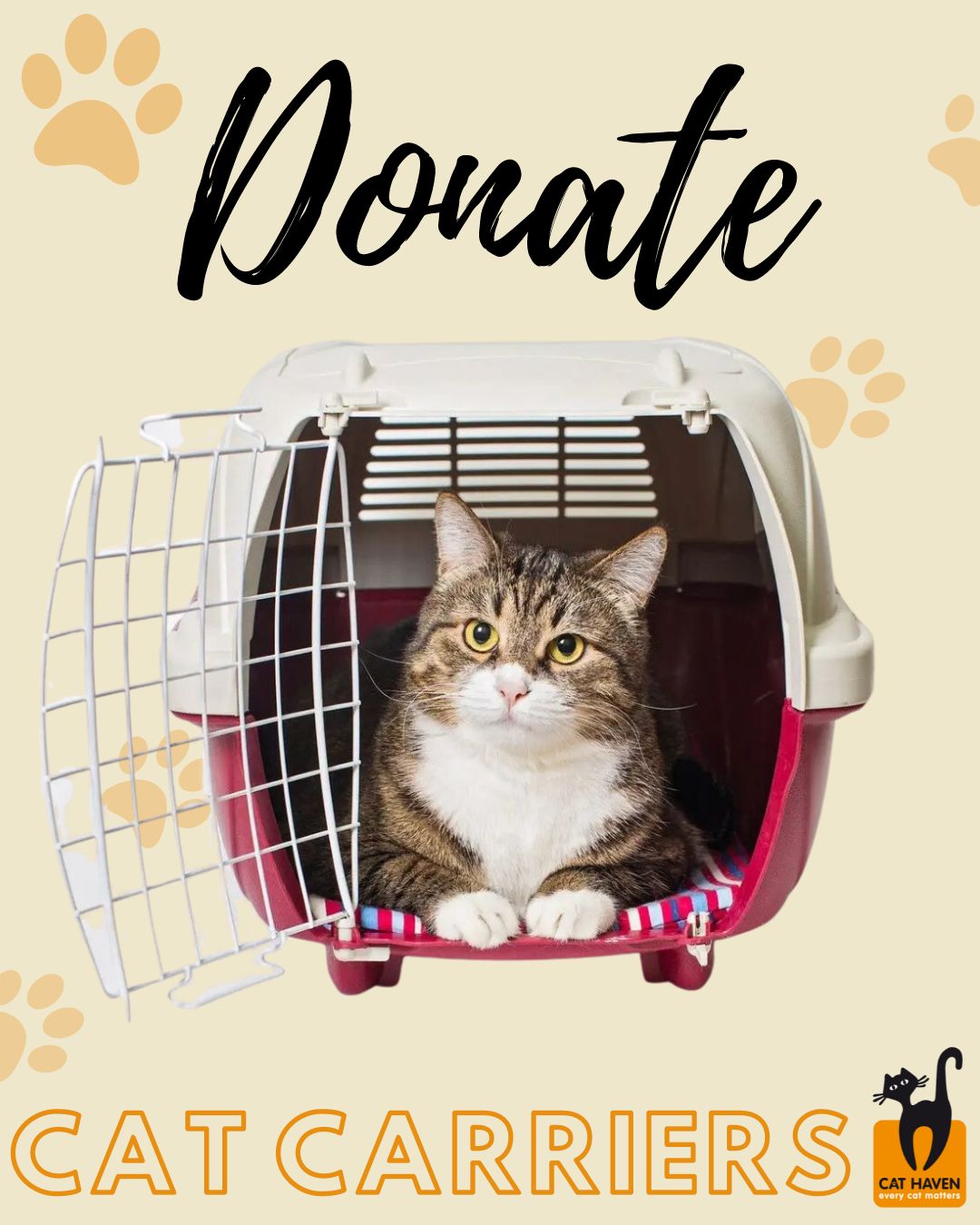 DONATE - Cat Carrier