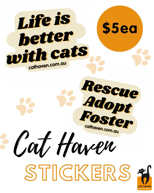 Cat Haven Stickers