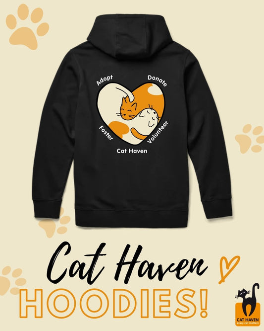 Cat Haven Zip Hoodie